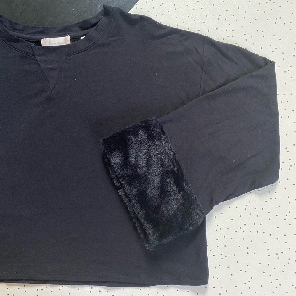 Altar’d State black wide-sleeve top